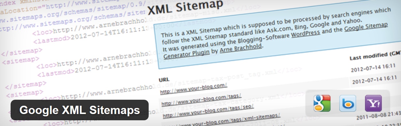 Súbory Google XML Sitemap