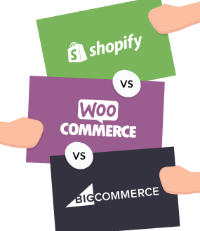 shopify vs woocommerce vs bigcommerce vorgestellten Bild