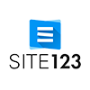 logotip de creador de llocs web superior gratuïta site123